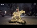 stockholm winter decorations பனிக்கால அலங்காரம்