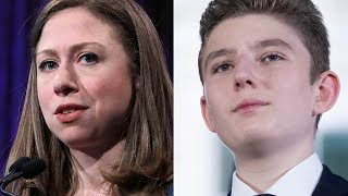 Why Chelsea Clinton Is Speaking Out About Barron Trump