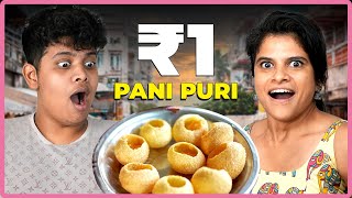 ₹1 vs ₹300 pani puri with Maya - Wortha food series EP-5 | Irfan's View