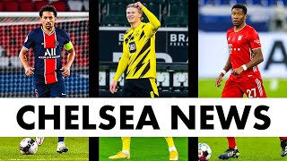 Chelsea NEWS: Marquinhos, David Alaba & Erling Haaland 2021/22 TRANSFER TARGETS For Thomas Tuchel!