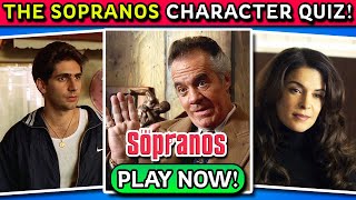 Guess The Sopranos Character Quiz!