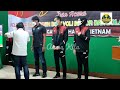 pelepasan tim bola voli indoor ke sea games vietnam target medali emas... yakin ...