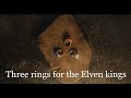 Forging of the rings of power | Three rings for the Elven kings | Narya Nenya and Vilya |