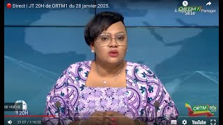 🔴 Direct | JT 20H de ORTM1 du 28 janvier 2025.