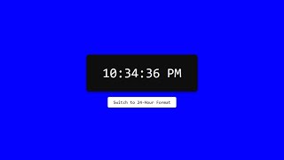 Digital Clock With 24 Hour Switcher HTML _ CSS _ JavaScript