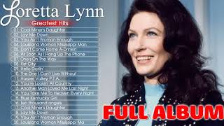 Best Songs Of Loretta Lynn | Loretta Lynn Greatest Hits Full Album 2021 HQ