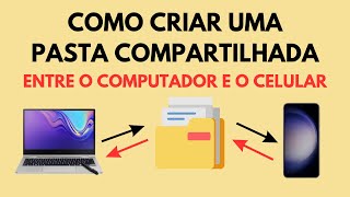 📂 How to Create a Shared Folder between PC and Cell Phone (Easy and Fast!)