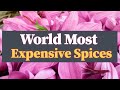 5 Most expensive spices in the world I spices I saffron I cardamom