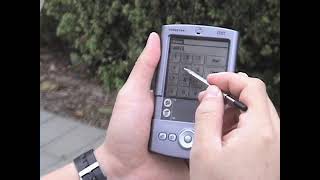 Palm Tungsten T with bluetooth Sony Ericsson R520m (Video from april 2007 hosted on palm.com)