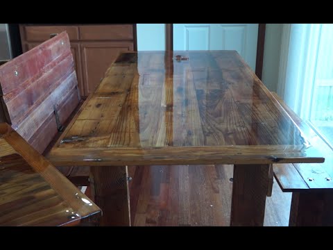 How to Build a Barn Wood Dining Table and Bench How to Build a Barn Wood Dining Table and Bench
