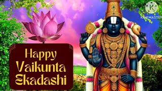 Vaikunta Ekadashi Status | Vaikunta Ekadashi whatsapp status 2025|Mukkoti Ekadashi status