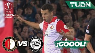 ¡Santi recupera y GOOL de Idrissi! | Feyenoord 6-0 Sturm | UEFA Europa League 22/23-J2 | TUDN