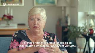 Nå er det vanlige folks tur | Vigdis | Stem Arbeiderpartiet 13. september!