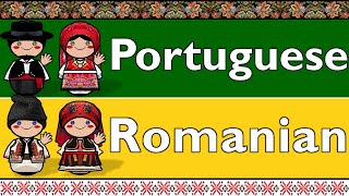 ROMANCE: PORTUGUESE \u0026 ROMANIAN