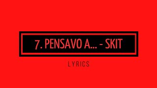 7. PENSAVO A...-SKIT lyrics - MADAME *L'AMORE @sonolamadame_ ‎@SugarMusic 