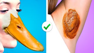 BEAUTY HACKS & GIRLY IDEAS || Clever Makeup Hacks for Awkward Moments by Crafty Panda How