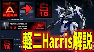 Light 2 Harris Build that Achieved Undefeated and promoted to S rank + 18th Place Reach