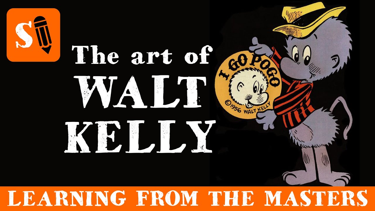 The Art Of Walt Kelly: Learning From The Masters - YouTube