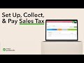 Webinar: How to Set Up, Collect, and Pay Sales Tax