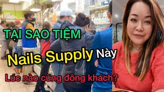 Khu người việt ở Philadelphia tấp nập, khách ùn ùn kéo tới tiệm Nails Supply vô mánh