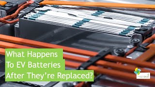 Just What Happens To EV Batteries... After...