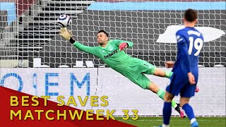 Premier League | Best Saves in Matchweek 33