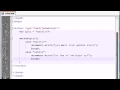 Beginner JavaScript Tutorial -- 18 -- switch