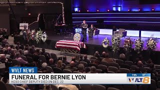 Funeral for Knox County Chief Deputy Bernie Lyon