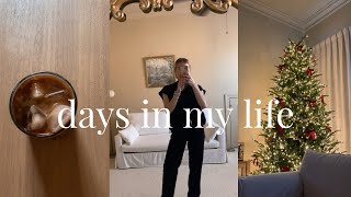 days in my life // viral christmas tree, work day, new figs