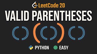 Valid Parentheses - LeetCode 20 - Python