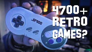 SF900 Retro Game Console with 4700+ Retro Games!!