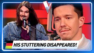 STUTTERING talent makes The Voice coaches CRY | Journey #405