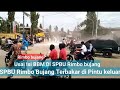 Detik Detik Regu Pos Damkar Dengan Dua Armada Padamkan Motor Yang Terbakar Di depan SPBURimbo bujang