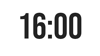 16 MINUTE TIMER - COUNTDOWN TIMER (MINIMAL)