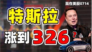 股票|美股|美股分析|特斯拉涨到326？#tesla#AMD#“N”字模型预测术