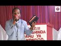 Biblia Ndio Unabii wa Maisha yako Uwe Makini Siku za Mwisho hizi. Ev Gadi Ahazi