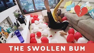 Bursting Balloons From BUM | Husband Wife Challenge | Ss Vlogs :-)