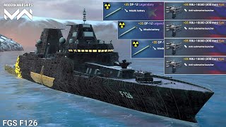 FGS F126 - Not best but You need good skill to survive against this build - Modern Warships