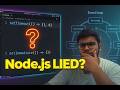Node.js LIED to you? 😱 Event Loop & Architecture Deep Dive | JS Under The Hood