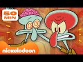 Spongebob | 50 Menit Squidward Kesal 🙄 | Nickelodeon Bahasa