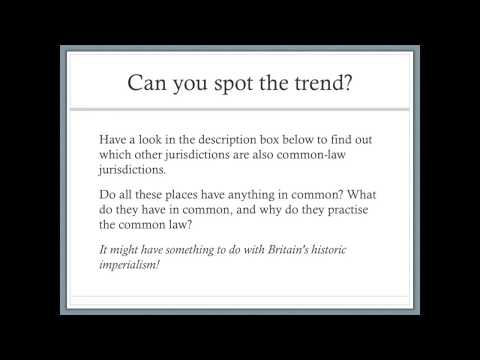 What is the Common Law? What is the Common Law?