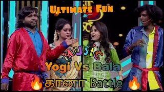 Bala vs Yogi gaana battle | Comedy Raja Kalakkal Rani | Full Comedy