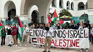 College students across San Diego rally for cease-fire in the Israel-Hamas War
