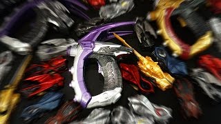 仮面ライダードライブ 変身拳銃 DXブレイクガンナー ドライブサーガver \u0026 ライノスーパーバイラルコア Kamen Rider Drive DX Break Gunner