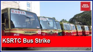 South Super Fast | KSRTC Bus Services Come To Standstill As Conductors Go On Strike