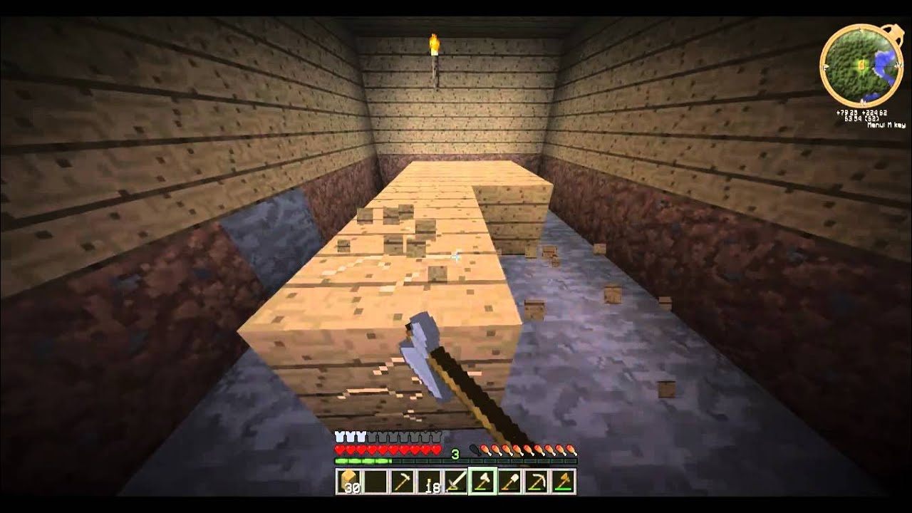 Lets Play Minecraft #2 Nach Dem Große Absturz - YouTube