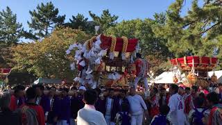 御厨神社、秋祭り 明石市二見町