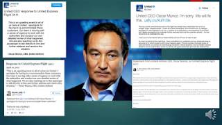 Crisis Communication Case Study - United Express 3411