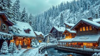 Warm Winter Jazz with Relaxing Jazz Background Music ⛄ Cozy Cafe Ambience with Smooth Jazz Music