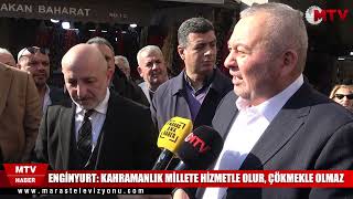 Kahramanmaraş'ta Murat Kurum'a 'Kahraman' Ünvanı Verilmesine Öztunç ve Enginyurt'tan Sert Tepki